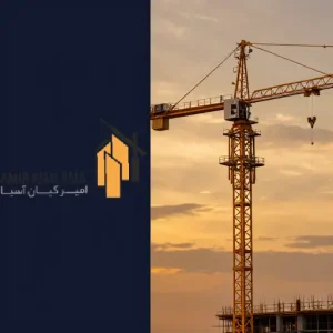 تاور کرین دست دوم ۲۵ تن آماده فروش
